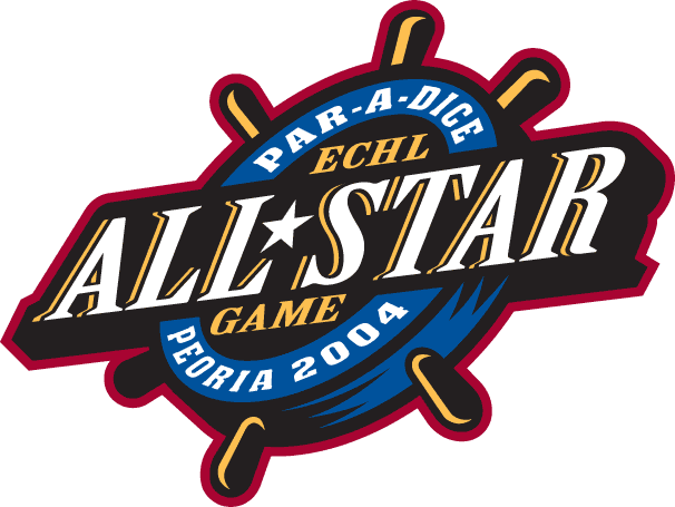 ECHL All-Star Game 2004 primary logo iron on transfers for clothing